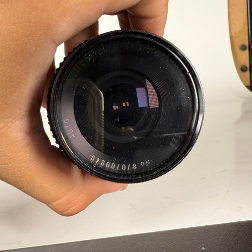 Sears 28mm f/2.8 Macro 1:4-1:10 Lens Canon FD Mount w/ Hard Case & Caps Vintage - Picture 8 of 9