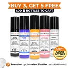 10 ml. Perfume Roll On Bottle Body Oil, 1/3 oz Scented Fragrance Oil Wholesale