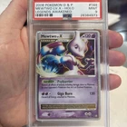 Mewtwo LV X 144/146 DP Legends Awakened Holo 2008 Pokemon TCG Card PSA 9