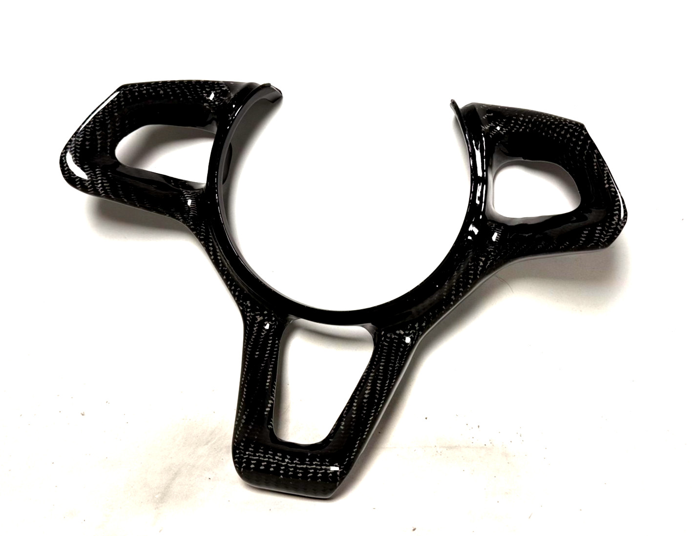 Carbon replacement steering wheel panel trim McLaren 570S MP4-12C 650S 675LT