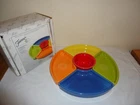 Fiestaware 5 Piece Entertaining Set Fiesta Bright Colors Omni Relish Inserts NIB