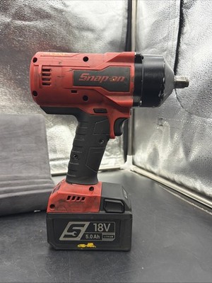 USED Snap-on CT9050 18V 1/2'' Dr. Brushless Impact Wrench -5Ah Battery NO CHARGER