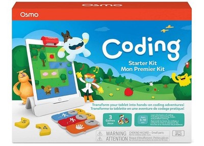 Osmo ''Coding Starter Kit'' 3 lehrreiche Lernspiele - für iPad Ab 5-10 Jahre