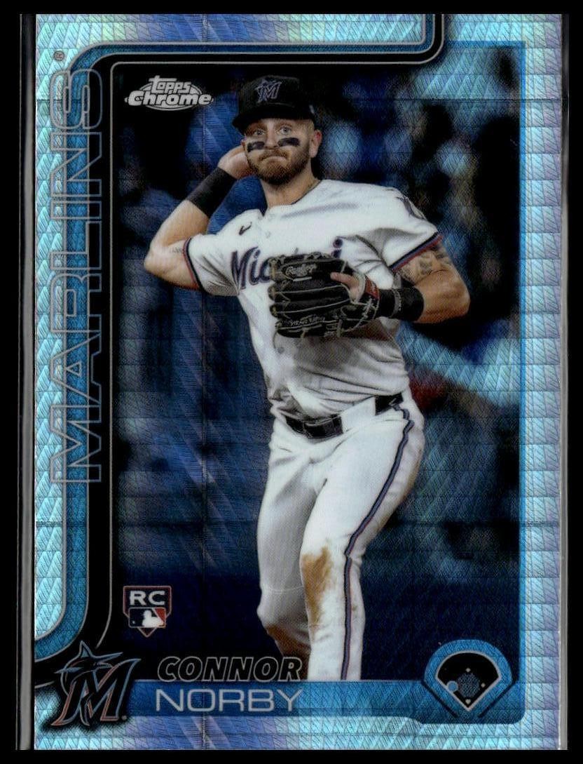 2025 Topps Chrome #199 Connor Norby Prism Refractors