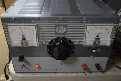 Epsco NFB 0-32 Volts DC 15A (44 VDC Max) Filtered DC Power Supply 115V Input