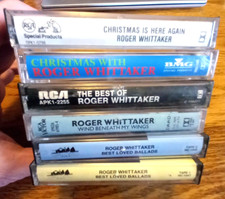 Roger Whittaker Music Cassettes Lot of 6 Different