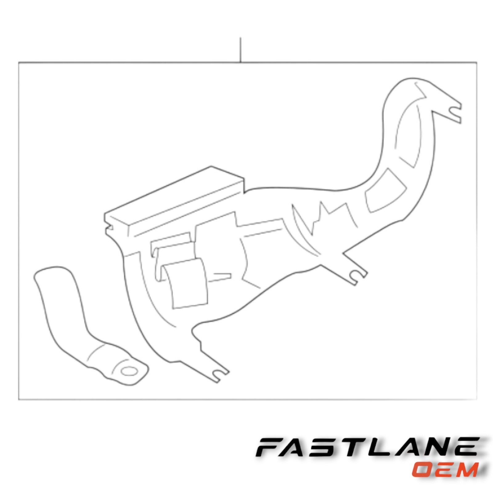 2014-2016 BMW 528i Headlight Lamp Guide Rail Factory OEM for sale 