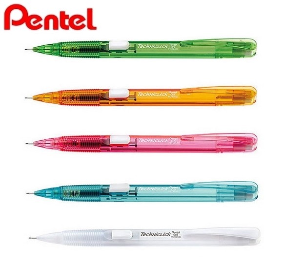Pentel] PD105 Mechanical Pencil Side Button Techniclick 0.5mm