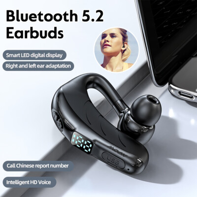 Bluetooth Kopfhörer, In Ear Kopfhörer Bluetooth 5.2 Kopfhörer Sport Angenehm