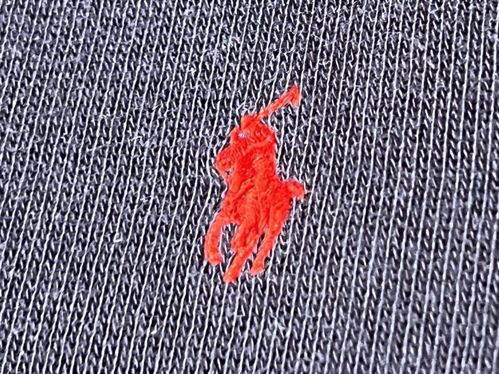 Polo Ralph Lauren Felpa Mezza Zip Blu Ragazzo Taglia L (14 16) Rosso Pony