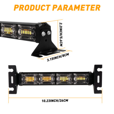 2 in 1 Emergency Strobe Lights Interior Windshield Warning Safety