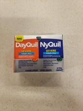Vicks DayQuil and NyQuil Severe Cold and Flu 24 Liquicaps Exp01/ 2026