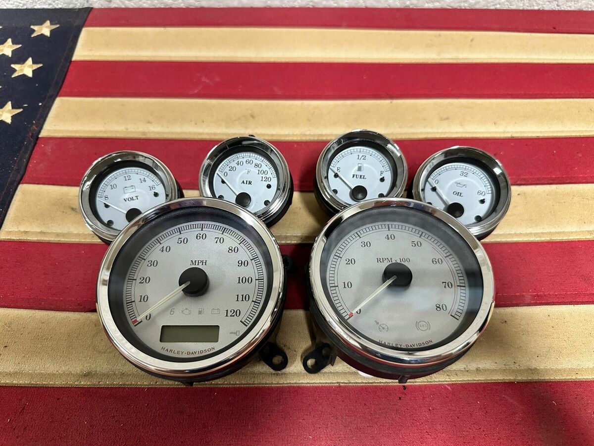 08-13 Harley Davidson Street Road Glide Speedo Tach Oil Fuel 08-13 Harley Davidson Street Road Glide Speedo Tach Oil Fuel