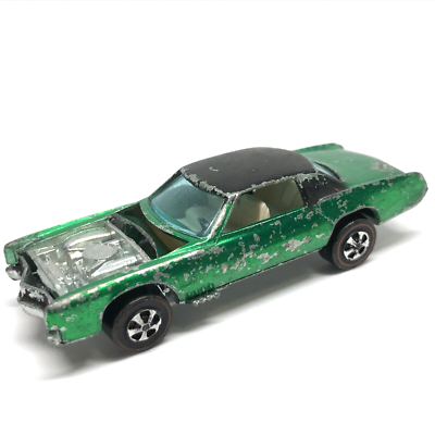 Hot Wheels カスタム エルドラド　香港製 1967 Hot Wheels Redline Custom Eldorado 1967/68 Green White Int. - Made