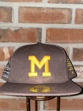 PHYSICAL CULTURE MONTICELLO ATHLETIC ASSOCIATION BLACK FIVES SNAPBACK HAT