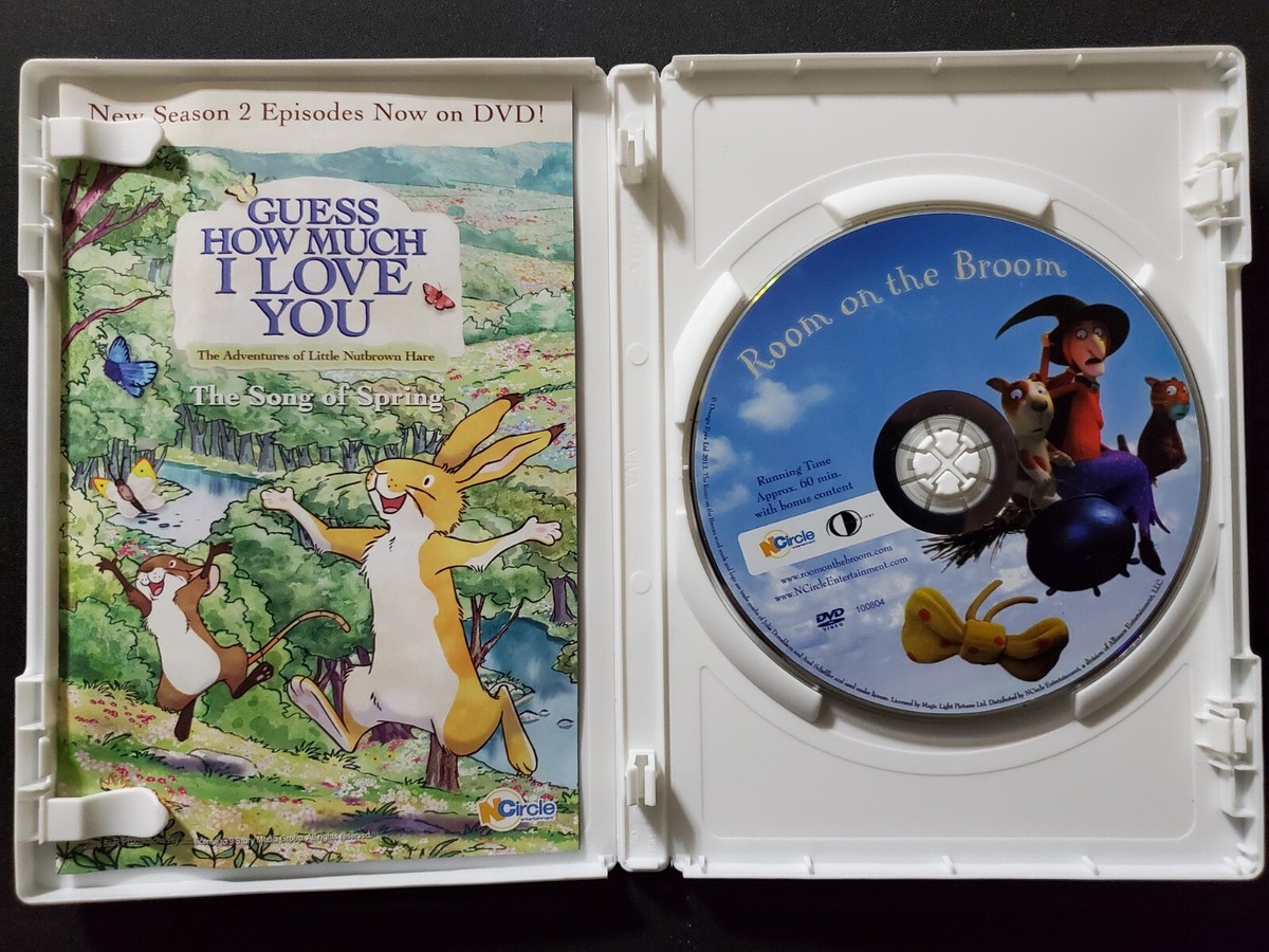 BROOM DVD 未開封 Room on the Broom DVD Julia Donaldson Gillian Anderson Animated