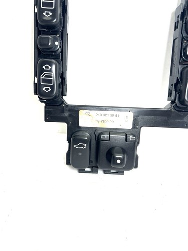 98-2002 Mercedes-Benz W210 master Window trunk mirror switch E55 E320 E430 OEM - Picture 5 of 8