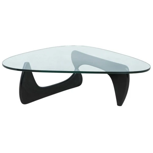 Modern Isamu Noguchi coffee table in black color 100% solid wood Free shipping