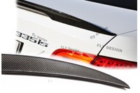 Heckspoiler Passend FüR BMW Coupe E92, P-Still Carbon, Festes ABS Aerodynamisch