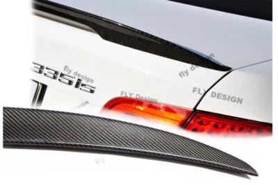 Heckspoiler passend für BMW coupe e92, P-Still Carbon, festes ABS aerodynamisch - Bild 1 von 4