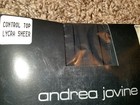 Andrea Jovine control top lycra sheer pantyhose, color black, size: S/M — photo 4