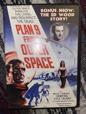 Plan 9 from Outer Space (DVD, 1958) B&W Preowned