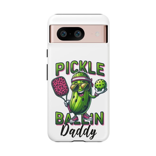 Funny Pickleball Daddy iPhone Android Tough Phone Case, Fathers Day Gift for Dad - 第 107/197 張圖片