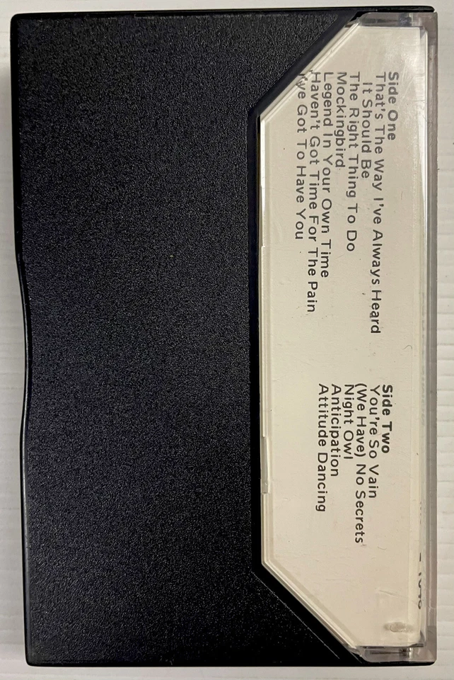 The Best Of Carly Simon Music Cassette Tape M5E7E 1048 Elektra 1975 Original - Image 2 of 4