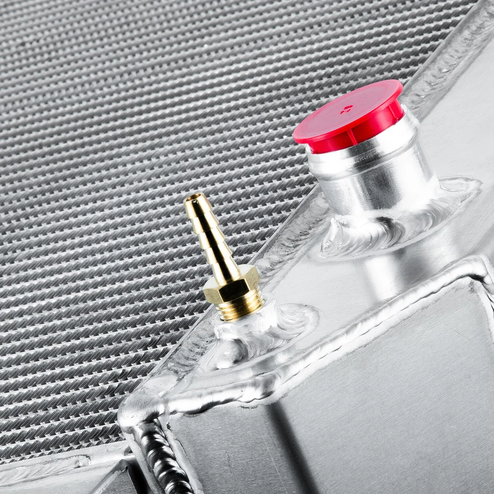 3 Row Aluminum Radiator fit Chevy Truck 3100 ,3200 3400 LS SWAP 1955 1956-1959 - Imagem 3 de 4