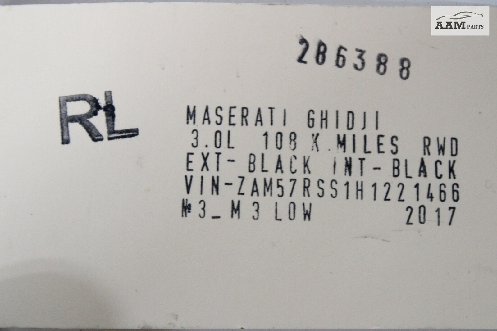 2014-2020 MASERATI GHIBLI M157 REAR LEFT DOOR LOCK LATCH ACTUATOR W/ CABLE OEM