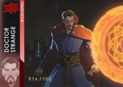 Marvel What If Red [100] Flaggschiff-Basiskarte #46 Doctor Strange