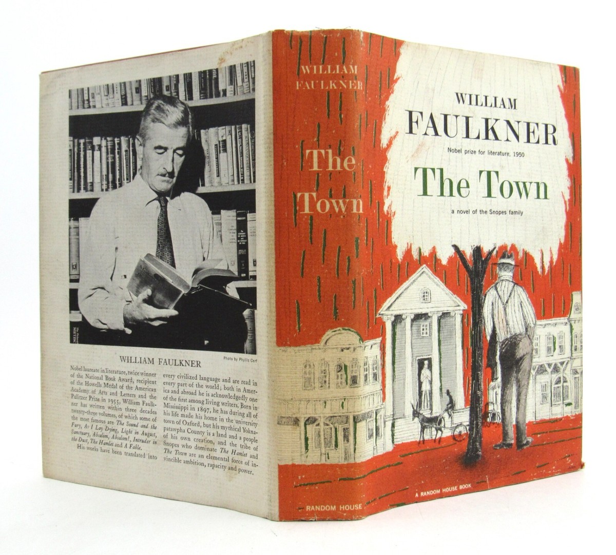 THE TOWN William Faulkner Snopes Trilogy 1957 First Edition 2nd