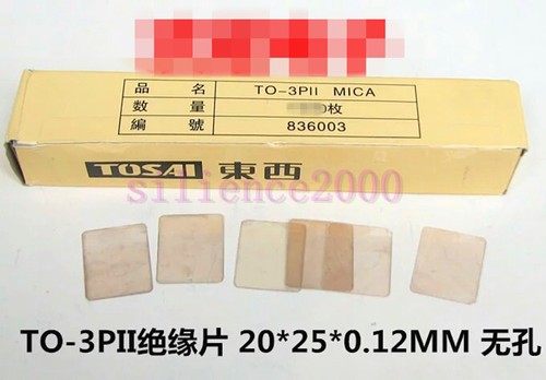 TO-220/TO-3PL/TO-3PI/TO-3PII/TO-3 Transistor Glimmer Isolierfolien - Bild 4 von 20