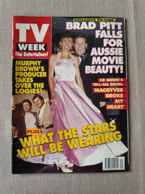 Vintage television - ''Australian TV Week'' Apr 94 Indecent Obsession Mariah Carey