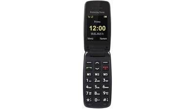 Primo 401 by Doro Schwarz Handy 3 Direktwahltasten Bluetooth FM-Radio