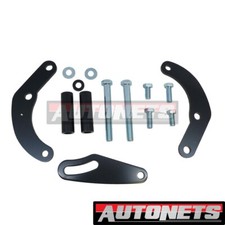 Bbc Black Swp Power Steering Pump Bracket Kit Saginaw Gm Big Block Chevy 396454