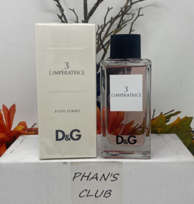 D&G Anthology L'Imperatrice 3 EDT 3.3oz Floral Aquatic Perfume for Women