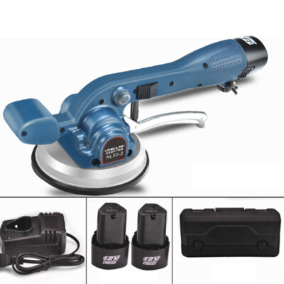 Tile Vibrator Tiling Machine Suction Cup Floor Professional Laying Tool+2Battery