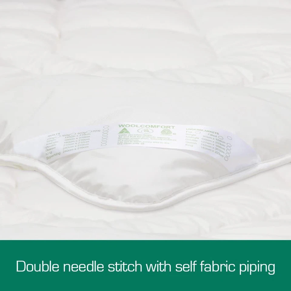 Australian Made Merino Wool Quilt/Doona/Duvet 700GSM (240X210Cm King) - image 4 of 4