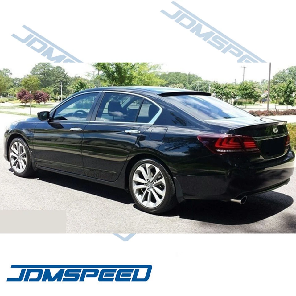 Juego (2) Luces traseras de humo rojas freno led para Honda Accord 2013-2015 sedán de 4 puertas Foto 4 de 4