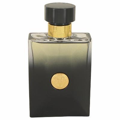 Versace Pour Homme Oud Noir Eau de Parfum for Men Spray 3.4 oz/100 ml White Box