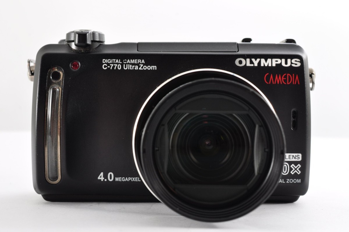 OLYMPUS オリンパス CAMEDIA C-770 Ultra Zoom Olympus Camedia C-770 Ultra Zoom Black 4.0MP [Exc+5] Japan