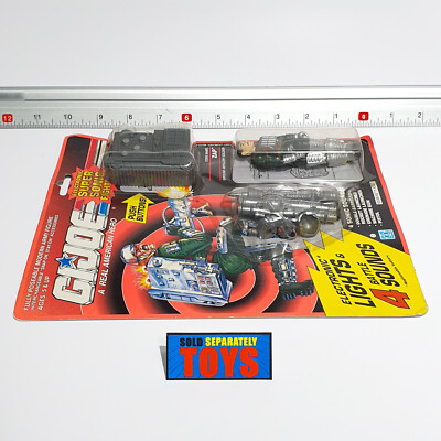 Vtg GI Joe ZAP UK Euro Exclusive Electronic Super Sonic Fighters