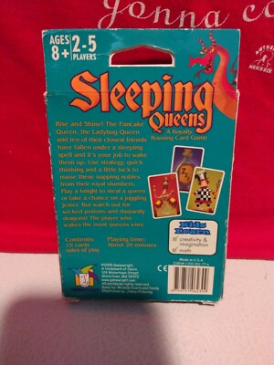 Sleeping Queens - A Royalty Rousing Card Game - Math Learning 