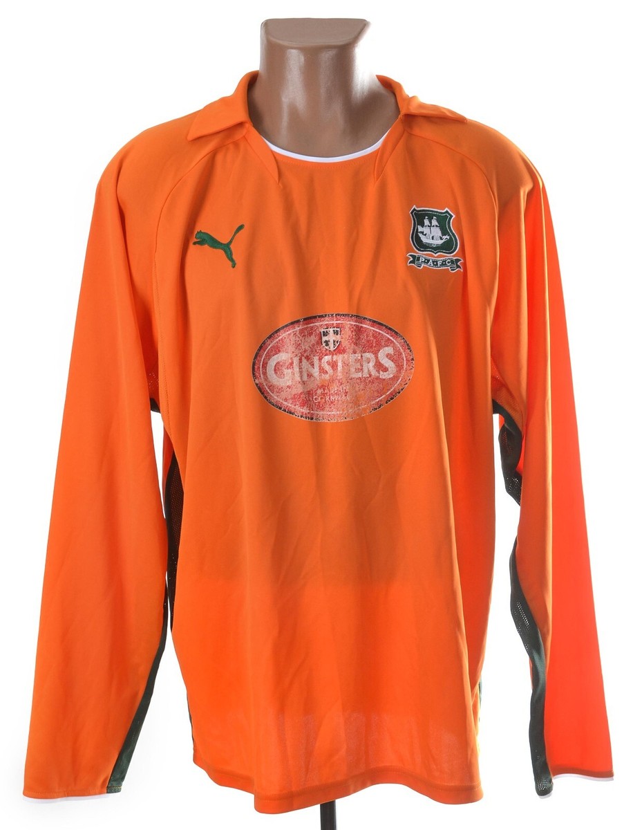 PLYMOUTH ARGYLE 2008/2009 AWAY FOOTBALL SHIRT PUMA XL UK