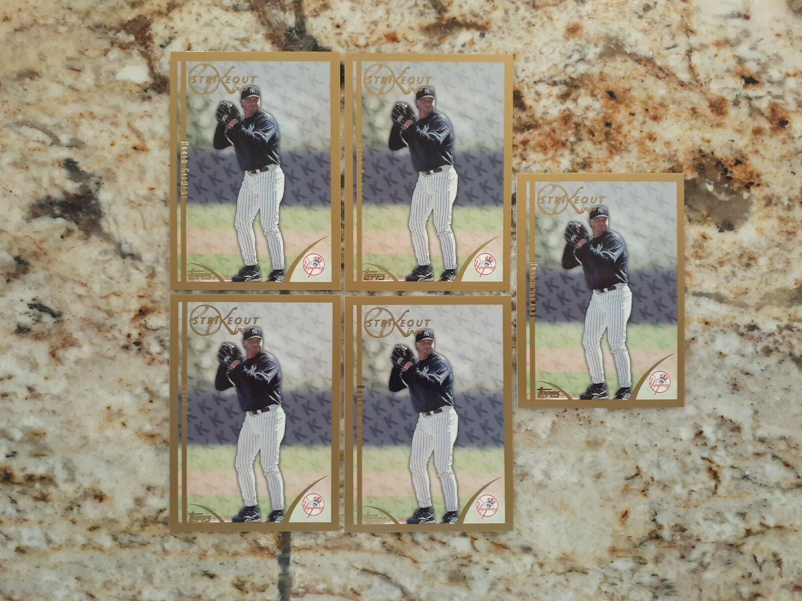 1999 Topps #445 Roger Clemens Strikeout Kings Break Lot (Lot#2) | eBay
