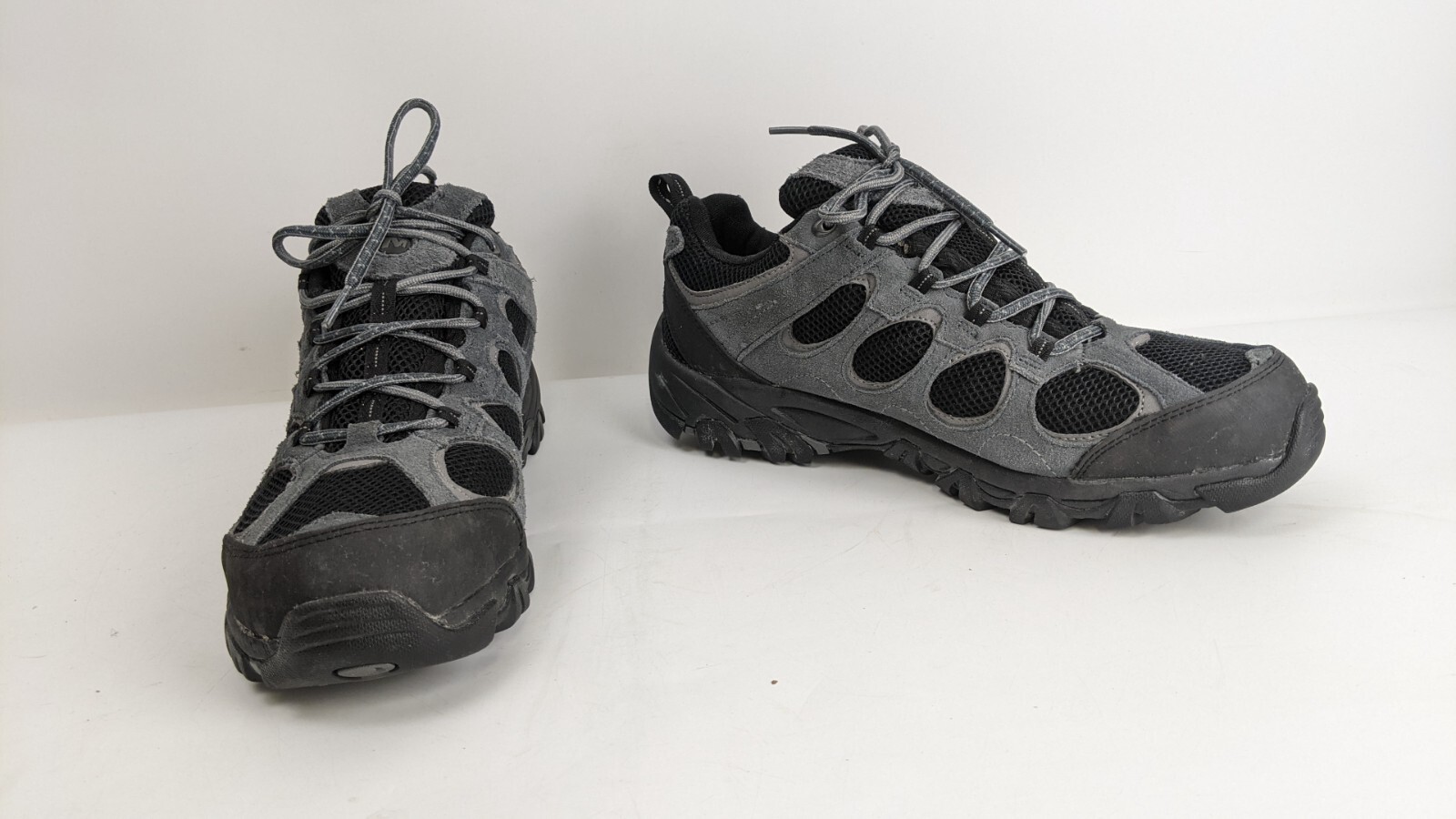 Scarpe da trekking Merrell nere granito da uomo taglia 13 scarpe da corsa