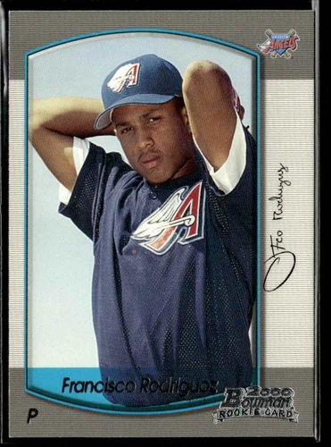 2000 Bowman Francisco Rodriguez RC Anaheim Angels #321
