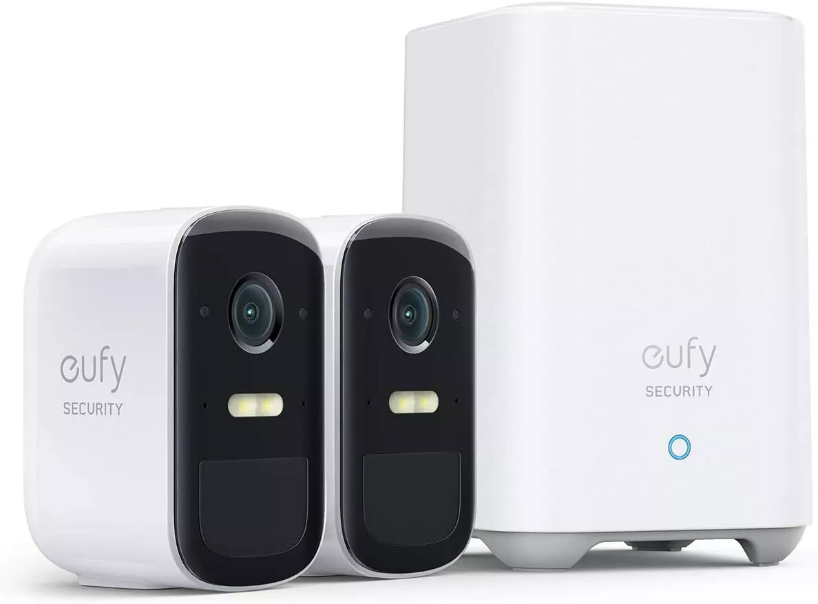 eufy eufyCam 2C Pro 2-Cam Kit Wireless Home Security System 2K