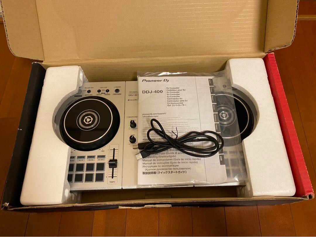 DJ機材 ddj-400-s limited edition silver Pioneer DJ DDJ-400 Limited Edition Silver DJ Controller for